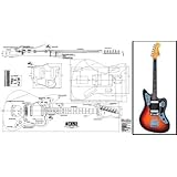 Fender jaguar чертеж