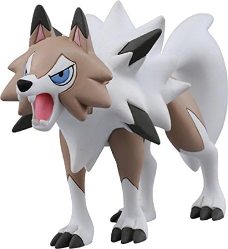 Pokémon Sun and Moon Monster Collection Mini Figure Lycanroc (A