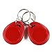 THONSEN 10Pieces 13.56MHz MIFARE Classic 1K RFID ABS Key Fob ISO14443A – Color Red