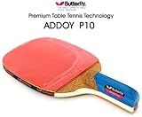 Butterfly ADDOY P10 Table Tennis Racket Penholder Paddle Ping Pong Racket & Ball
