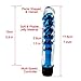 eKingstore Popular New Designed 7.1inch Crystal Soft Vibration Vibrator Wand Av Stick Super Strong Shock G-spot Stimulate Masturbation Electric Dildo Vibrating Waterproof Jelly Fun Jelly Sex Penis Dildo Cock Body G-spot Stimulate Massager Vibrating Stimulator Female Mastrubation Vibration Bullet Vibes Av Stick for Women Couple Lovers Color Random