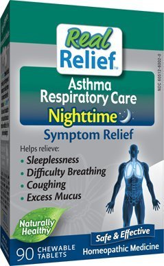 HOMEOLAB REAL RELIEF ASTHMA NIGHTTIME, 90 TABS