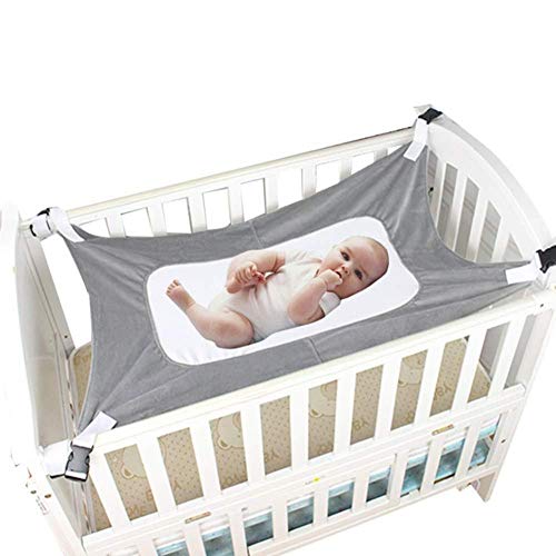 VIODFGESA Baby Hammock for Crib,with Three Layer Breathable Mesh Helping Infant’s Sleep Better,Mimics Womb Bassinet Hammock
