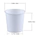Kindpack Disposable Paper Cups 4oz Cup,100 Count,White Paper Hot Cups,Coffee Cup,Bathroom Cups,Single cup