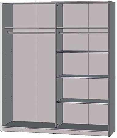 Finlandek Armoire 170 X 190 X 61 Cm Decor Chene Et Blanc Ulos Amazon Fr Cuisine Maison Finlandek Armoire 170 X 190 X 61 Cm Decor Chene Et Blanc Ulos Amazon Fr Cuisine Maison