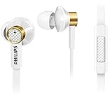 Philips In-ear High Precision Sound Headphone Headset Earphone + Mic Tx2 White