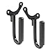 GraBarsUSA Genuine Solid Steel Handles for All YJ Wranglers Front (Black 1019)