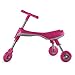 Fly Bike Foldable Indoor/Outdoor Toddlers Glide Tricycle - No Assembly Required (Pink/Pearl)