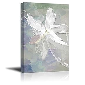 Wall26-Canvas Wall Art-Abstract Flower-Giclee Painting Wall Bedroom Living House Decoration Home Art - 12x18 inches