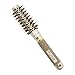 Adofect Thermal Ceramic & lonic Round Barrel Hair Brush with Natural Boar Bristle for Blow Drying, Curling, Styling, 1 inch