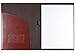 C.R. Gibson Brown Leather Padfolio with Legal Size Notepad, 9.5'' W x 12.4'' L, 40 Pages