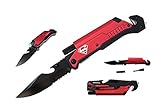 Superman 5 in 1 Pocket Knife (Red)