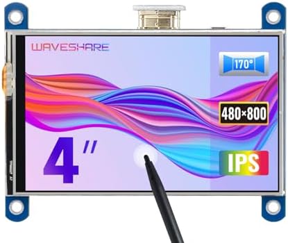 Waveshare 10.1 Inch Resistive Touch LCD For Raspberry Pi - 1024x600 IPS Display