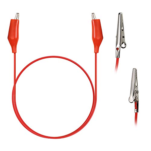 Sumnacon 10 Pcs Insulated Alligator Clip Test Leads Set - 5 Colors 3A Double-Ended Alligator Clip Test Leads Wire with Insulators Clips for Electronic, Component, Automobile Testing Connecting - Thumbnail 3