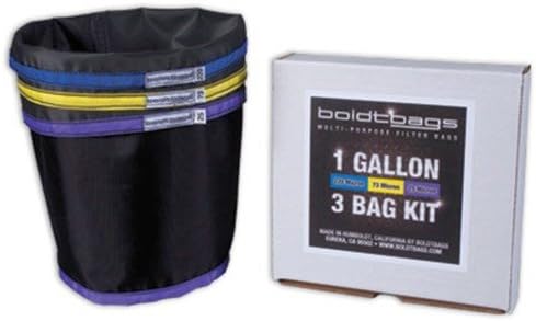 BOLDTBAGS PLANT ESSENCE EXTRACTOR FULL MELT 3 BAGS 220/73/25 1 GALLON