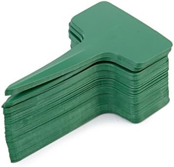 100pcs Etiquetas Jardinería de Plástico de Tipo de T Planta ...