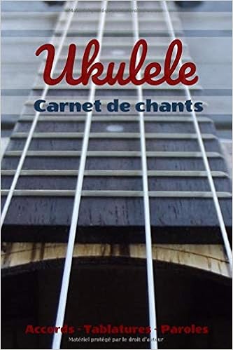 Ukulele Carnet De Chants Accords Tablatures Paroles Cahier De Musique Ukulele A Completer Pour 45 Chansons Accords Ukulele 100 Pages 15 25 Cm X 22 86 Cm Amazon Fr Editions Dilo Livres