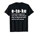 Otaku Japanese Subculture Obsessed with Anime Manga T-Shirts