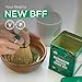 Four Sigmatic Mushroom Matcha, USDA Organic, Ceremonial Grade Matcha Grean Tea Powder with Lions Mane Mushroom Powder & Ginger, Balanced Energy & Focus, Vegan, Paleo, 60g - 20 servings, 2.12 Ounce