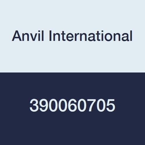 Anvil International 0390060705 Series 7307 Gruvlok Ductile Iron HDPE Transition Coupling, Grade E EPDM Gasket, 2" Nominal Size, 2.375" OD, 5.87" Length, 3.12" Width, Orange