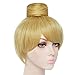 JoneTing Yellow Blonde Wig【 +Wig Cap】 Short Golden Wig for Women Cospaly Wig Women Short Straight Golden Costume Wig for Halloween Party Peluca Rubia Amarilla Princess Wig for Christmas