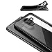 Galaxy A6 2018 Case, Vinve Slim Anti-Scratch Shockproof Cover Clear Hard Back Panel + TPU Bumper Protective Case for Samsung Galaxy A6 2018 (Black)