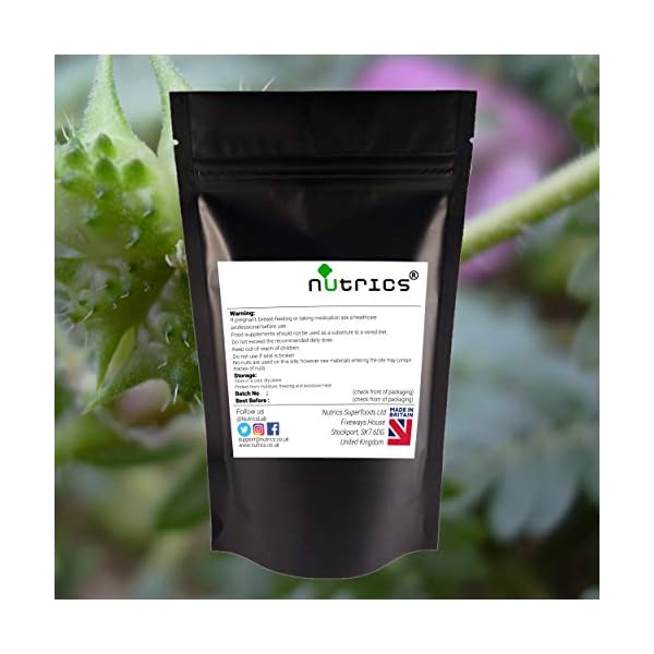 Nutrics-14000mg-Tribulus-Terrestris-Extract-95-Saponins-180-Capsules-2-Month-Supply-Made-in-The-UK-by-Nutrics-Laboratories-Suitable-for-Vegan-Vegetarian-Halal-Kosher Nutrics® 14,000mg Tribulus Terrestris Extract 95% Saponins | 180 Capsules (2 Month Supply) | Made in The UK by Nutrics Laboratories | Suitable for Vegan Vegetarian Halal Kosher