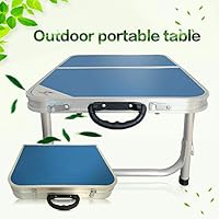 Nick88am Mini Portable Folding Table Aluminum Indoor Outdoor Picnic Camping Foldable Desk