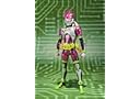 Tamashii Nations S.H.Figuarts Ex-Aid Mighty Gamer Level 2-20 Kamen Rider Kicks Ver-Action Figure, Multi