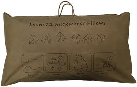 Amazon Com Beans72 Organic Aromatherapy Buckwheat Pillow King
