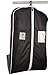 KM Hanging Garment Bag - Portable Suit, Dress and Gown Cover For Easy Travel & Storage - Heavy Duty Hanging Suit Bag - Adaptable Length and Innovative Folding Design for Long and Short Garments