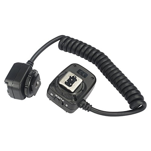 PIXEL HSS 1/8000s TTL Off-Camera Flash Shoe Cord for Nikon SB-300, SB-400, SB-600, SB-700, SB-800, SB-900, SB-910, etc (Replacement SC-28) Cameras and Speedlite (141 Inch)