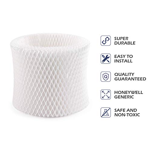 HYCLAT Compatible Humidifier Replacement Filter 1-Piece in Pack for Honeywell HAC-504,Applicable to Honeywell HCM-600, HCM-710, HCM-300T & HCM-315T and Other Cool Mist Models