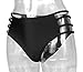 COCOSHIP Women's High Waist Cut Bikini Bottom Strapped Sides Bikini Swim Brief(FBA)