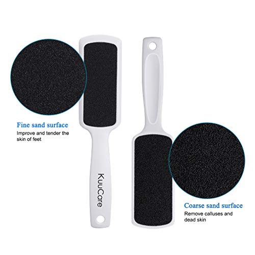 Foot File Foot Callus Remover, Double-Sided Colossal Pedicure Foot RASP, Dead Skin Exfoliator for Feet (Pack of 4)