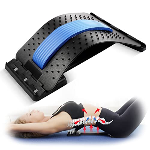 Back Stretcher, Lumbar Back Cracker Board Pain Relief Device, Back ...