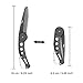 Stainless Steel Beard Comb Folding for Men,Taykoo Beard and Mustache Styling Comb Folding Pocket Mental Comb