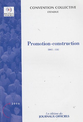 Convention collective nationale, Promotion-construction
