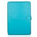 MOSISO PU Leather Case Compatible with MacBook 12 inch Case A1534 with Retina Display 2017 2016 2015 Release, Book Folio Protective Stand Cover Sleeve, Blue