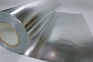 TRADE WINDS Solid Radiant Vapor Barrier Heat Shield Sauna Attic Foil 500qft 4ft x 125ft