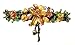 Large Crystal Barrette with Dangling Ornament YY86010-3