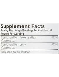 Oregon 's Wild cosecha de Espino Orgánica Herbal Suplemento, 90 Count,...