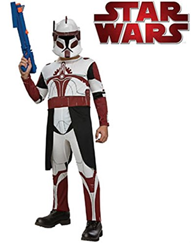 Rubies Star Wars Clone Wars Clone Trooper Commander Fox Child Costume-