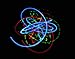 GloFX Exclusive Trans Morph 6-Led Orbit - Lights Spinning Lightshow Orbital Toy Rave Light