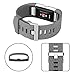 Vancle Bands for Fitbit Charge 2 Special Edition, Adjustable Replacement Accessory Sport Wrist Band (No Tracker), Grey, Large