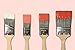Professional Paint Brush Set 6 Piece Precision Defined Heavy-Duty, Paint Brushes for Walls with SRT PET Bristles and Natural Birch Handles, Paintbrushes with Comfortable Grip