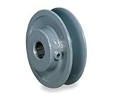 2.5" X 7/8" Single Groove Fixed Bore"A" Pulley # AK25X7/8
