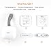 Baby Pacifier Sterilizer UV LED Quick Sterilizing Box Portable Cleaner Kills 99.9% of Bacterium and Germs