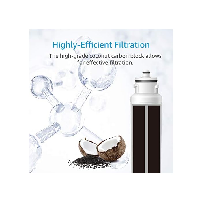 AQUACREST DW2042FR09 Refrigerator Water Filter, Compatible with Daewoo