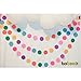 Bobee Rainbow Paper Garland Party Decorations, Girl's Birthday, Fiesta Streamers